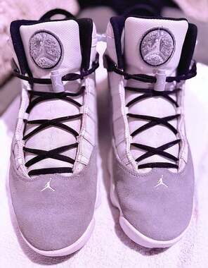 Nike Air Jordan 6 Rings Cement Grey Black Sail White FJ4650-077